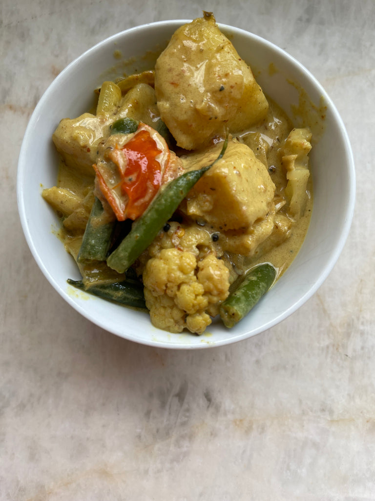 Vegetarian Indian Spiced Coconut Curry