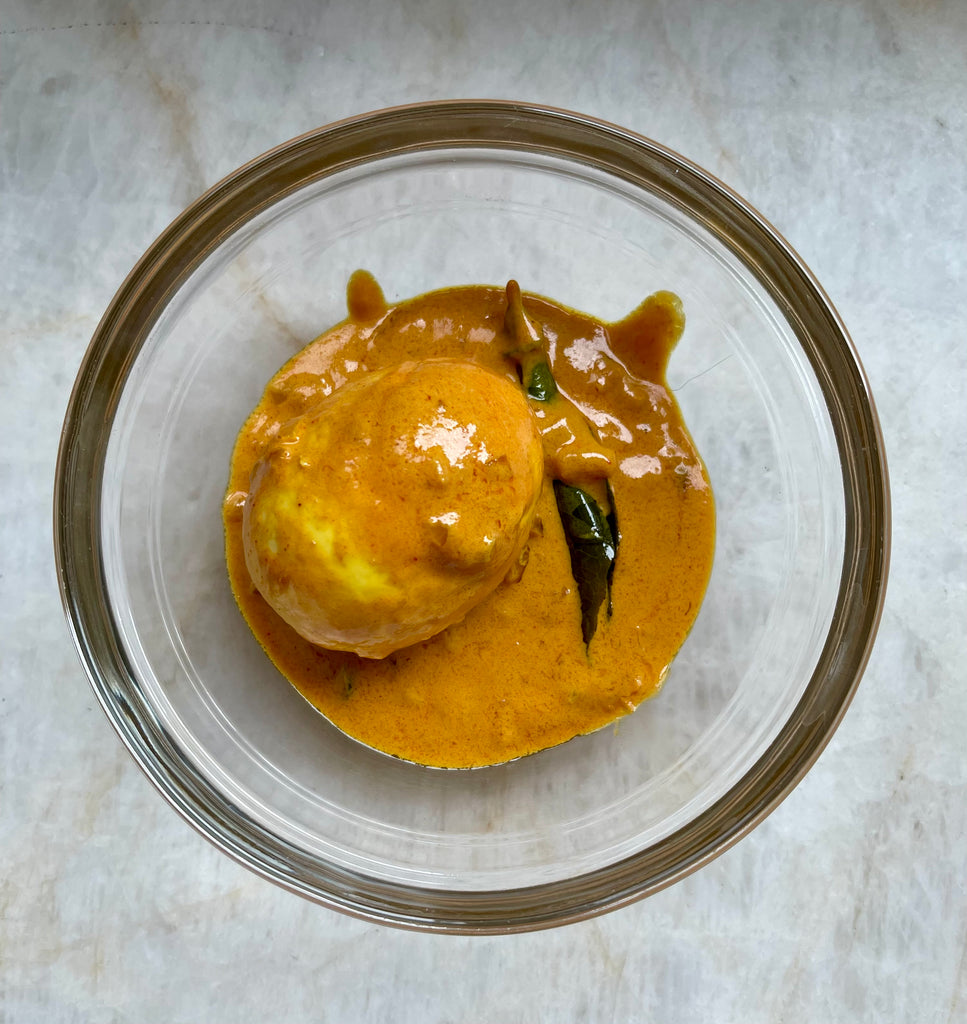 Stovetop: Egg Curry with Coconut Milk