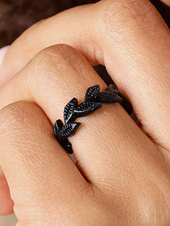 womens vine silicone ring