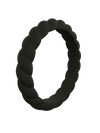 Women's Stackable Twist Silicone Ring