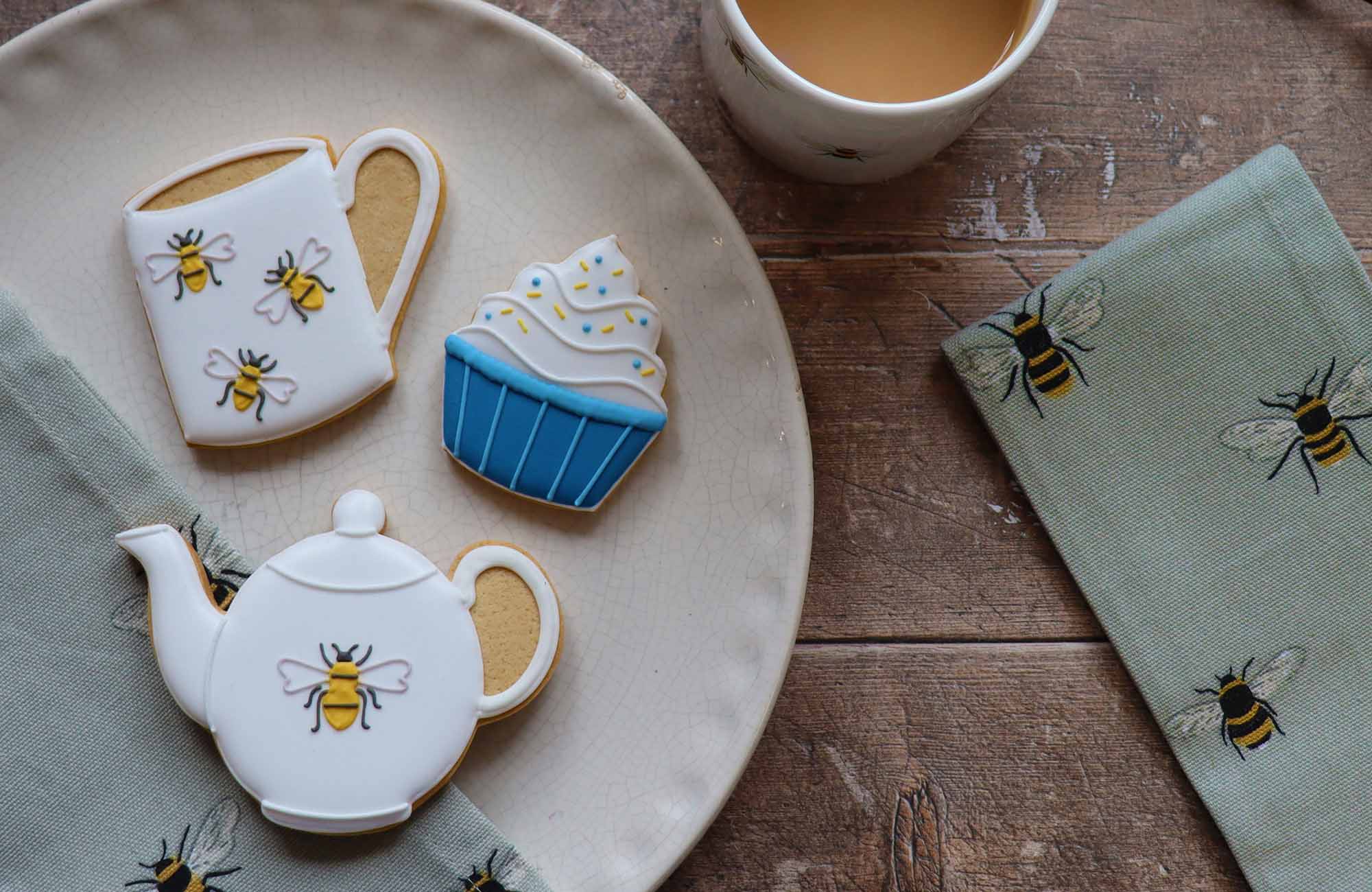 Sophie Allport x Biscuiteers iced biscuits