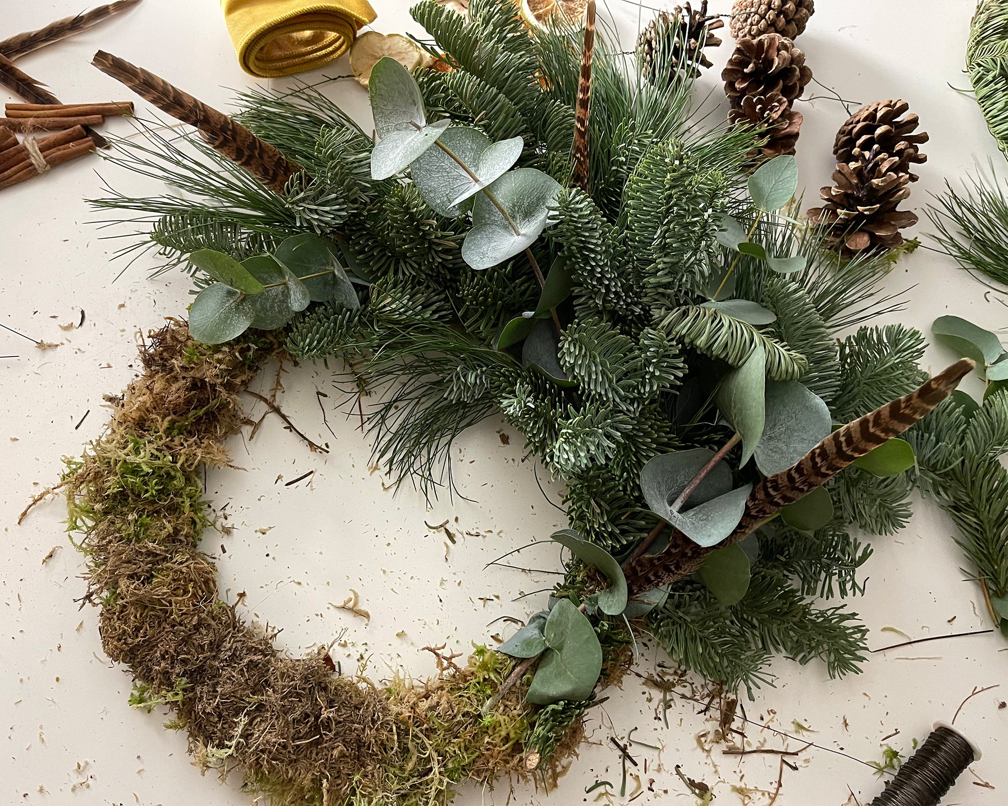 How To Make A Christmas Wreath by Sophie Allport