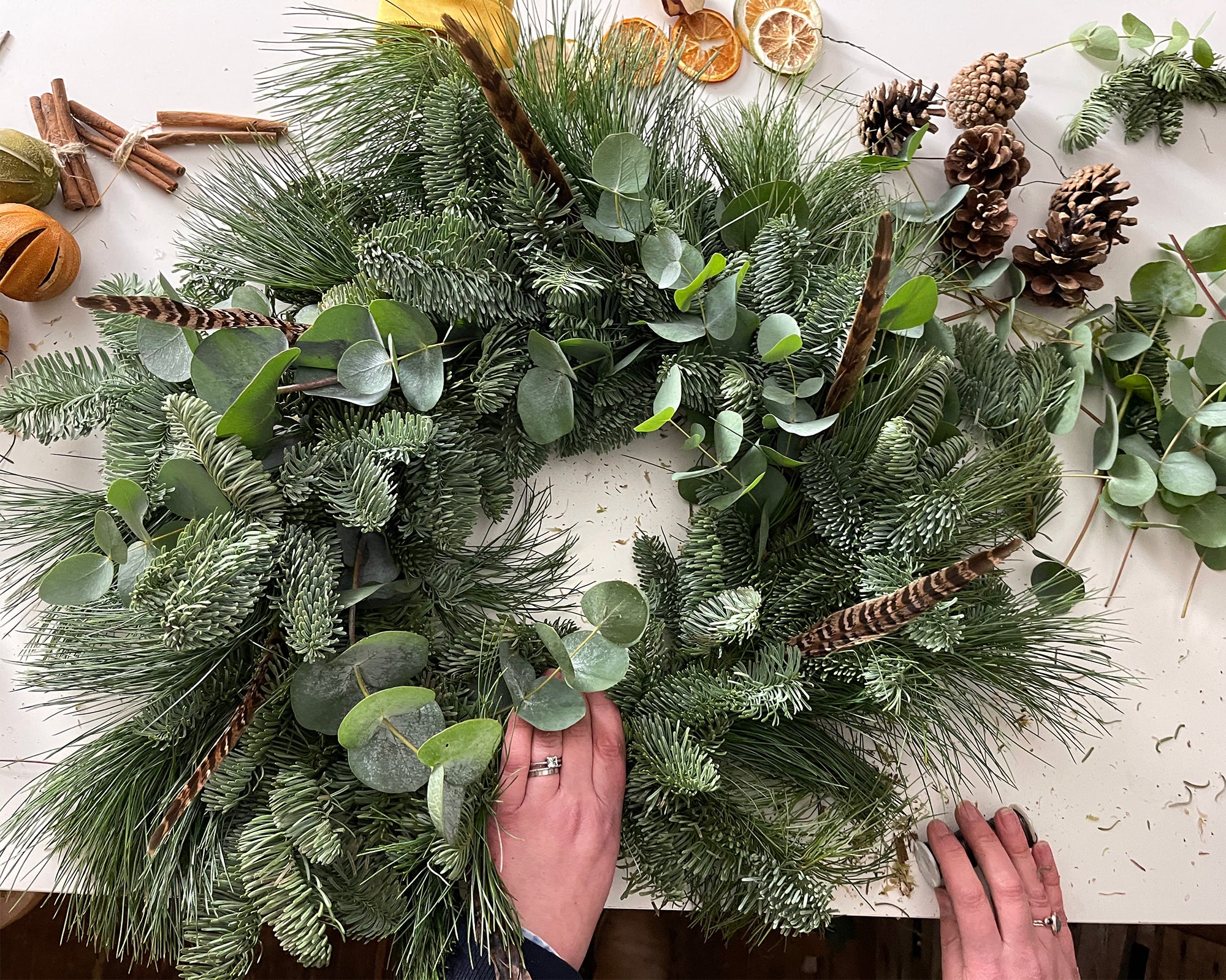 How To Make A Christmas Wreath by Sophie Allport