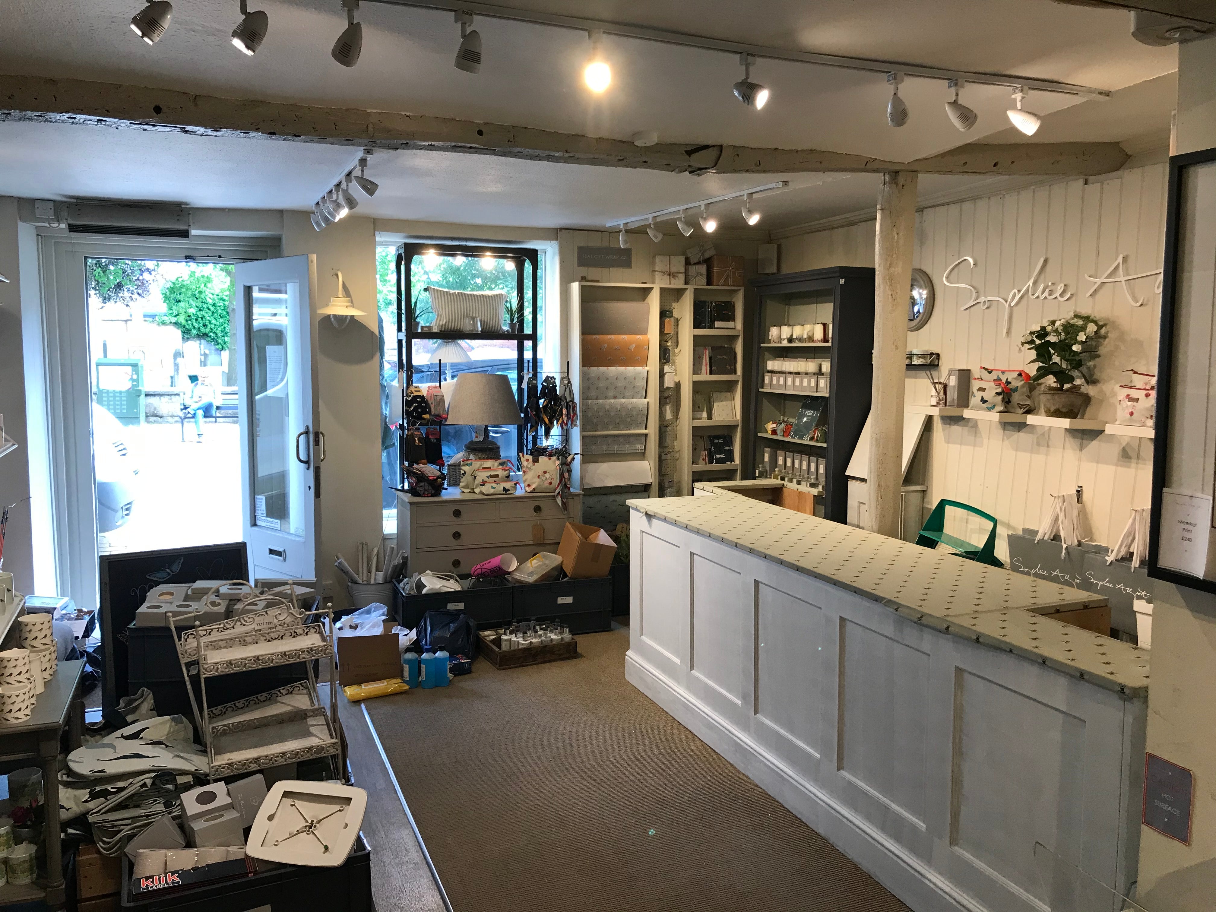 Sophie Allport Stamford Shop Refurbishment