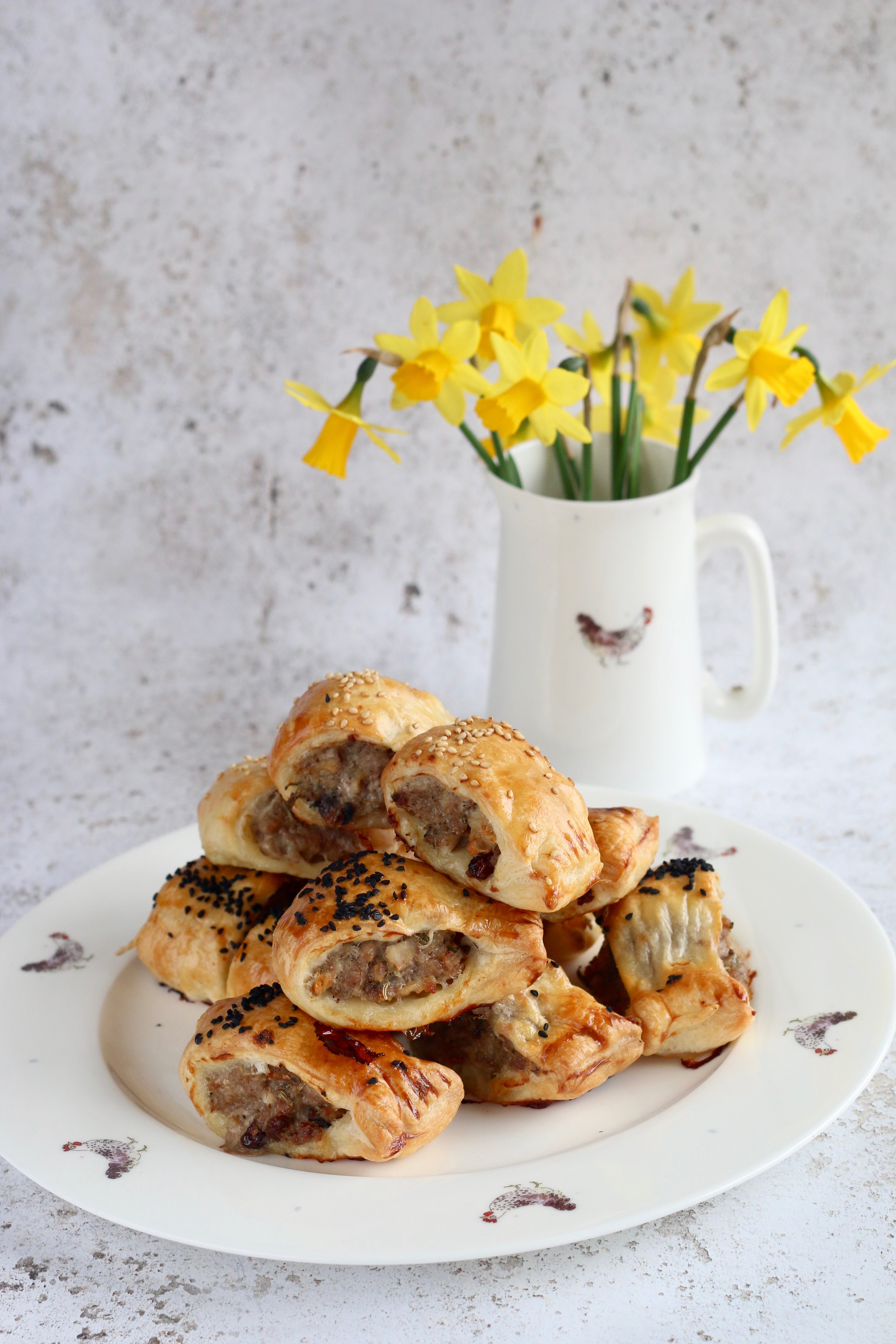 Pork and Chicken Sausage Roll Recipe