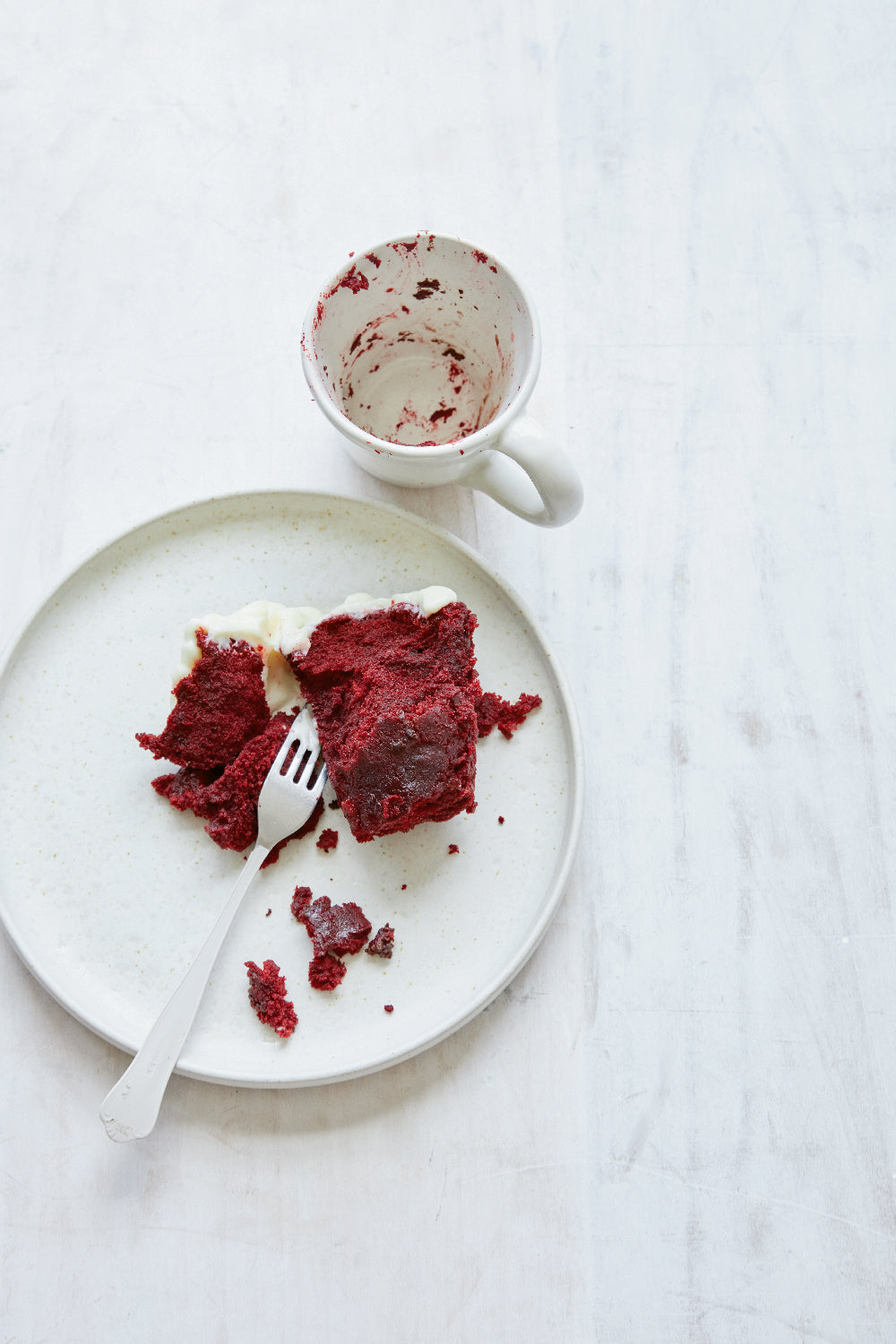 Red Velvert Mug Cake Recipe