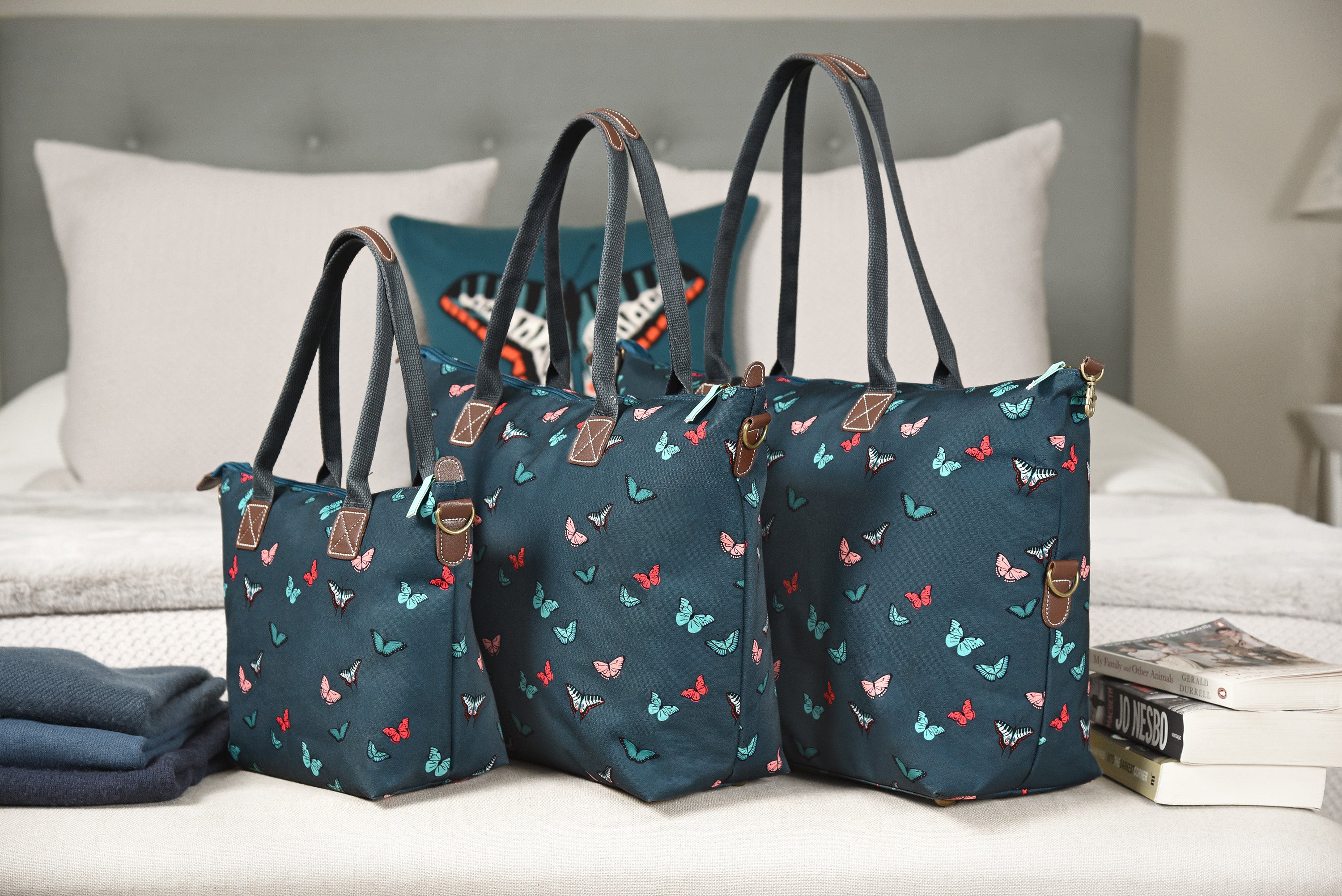 Butterflies Oundle Bag by Sophie Allport