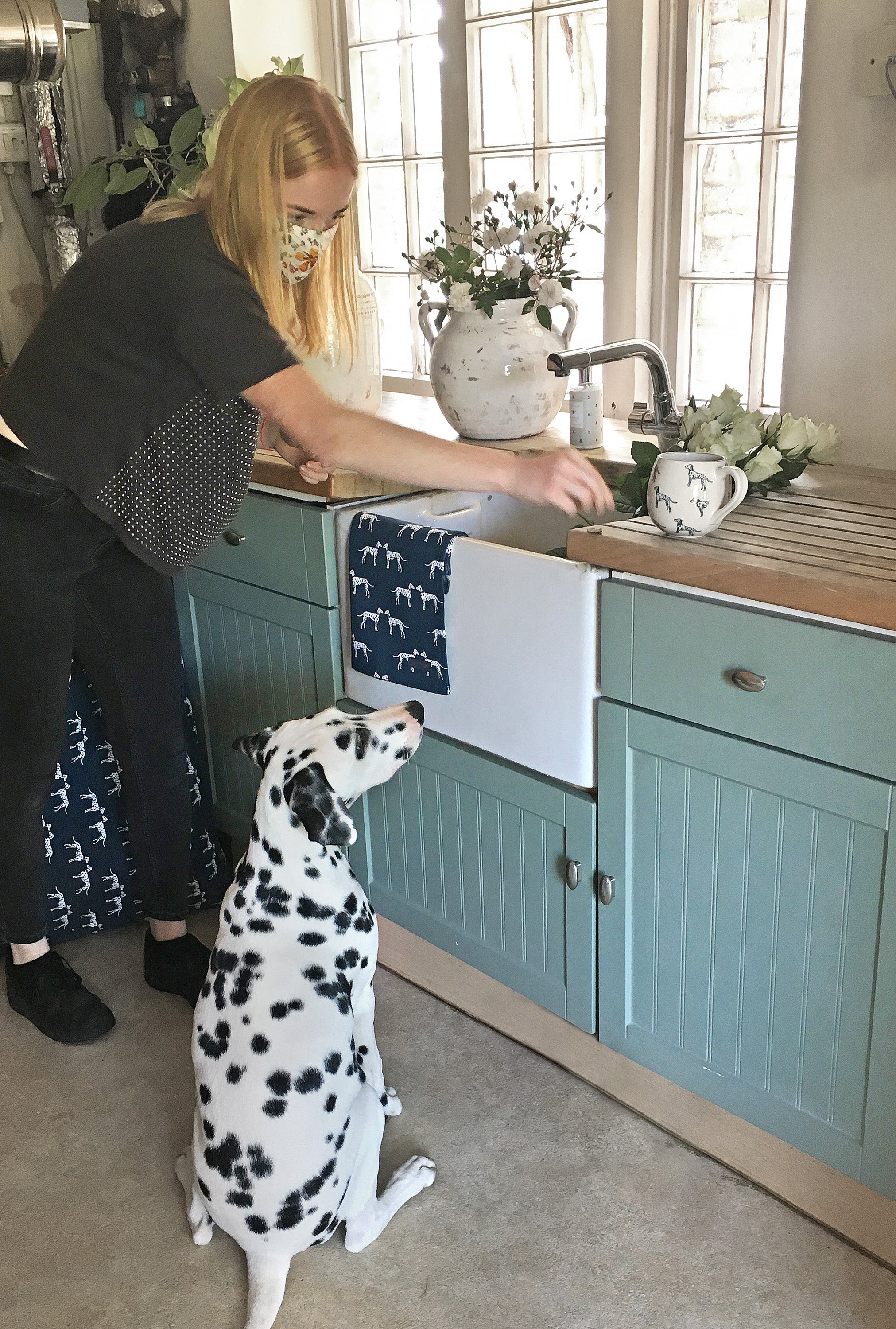 Read all about Sophie Allport's Dalmatian Photoshoot
