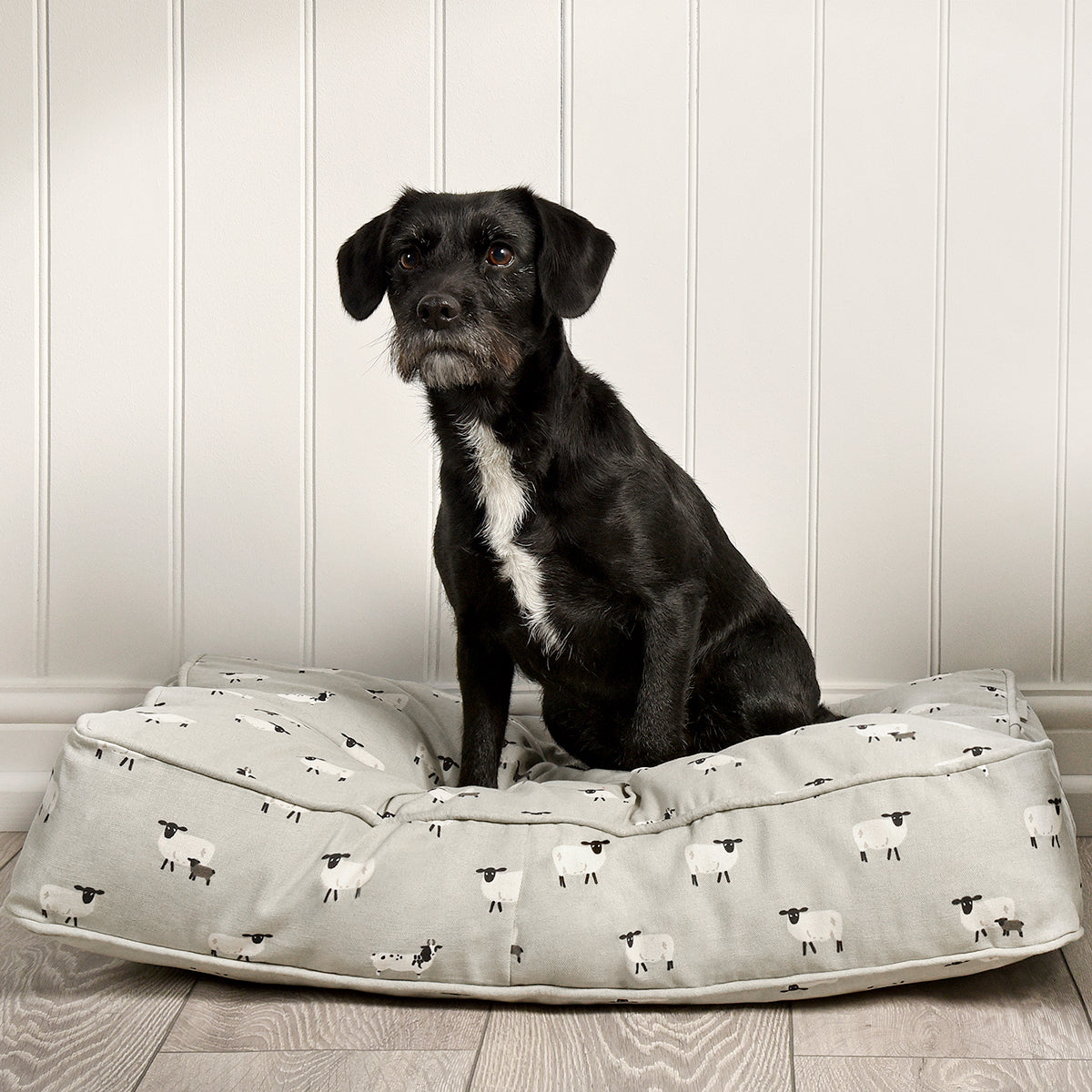 Sheep Pet Bed Mattress by Sophie Allport