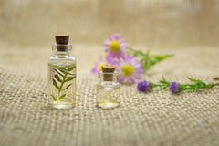 Photo of a a couple bottles of essential oils