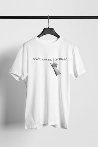 I SCROLL ORGANIC COTTON T-SHIRT