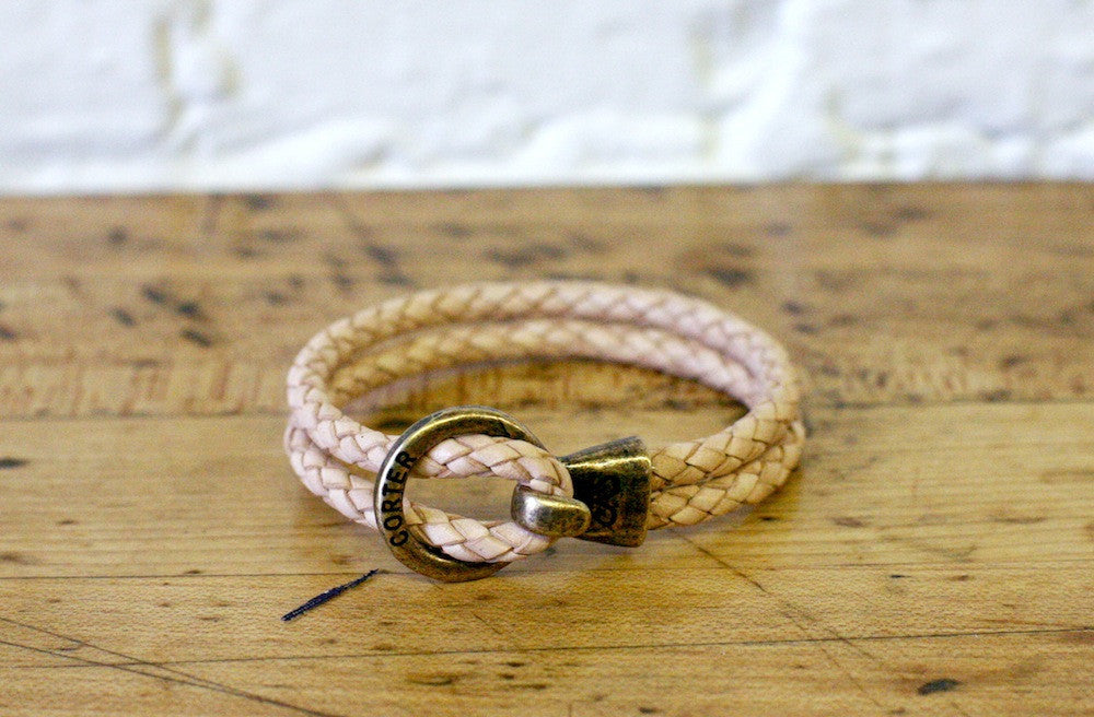 Ring & Hook Bracelet | Corter Leather & Cloth