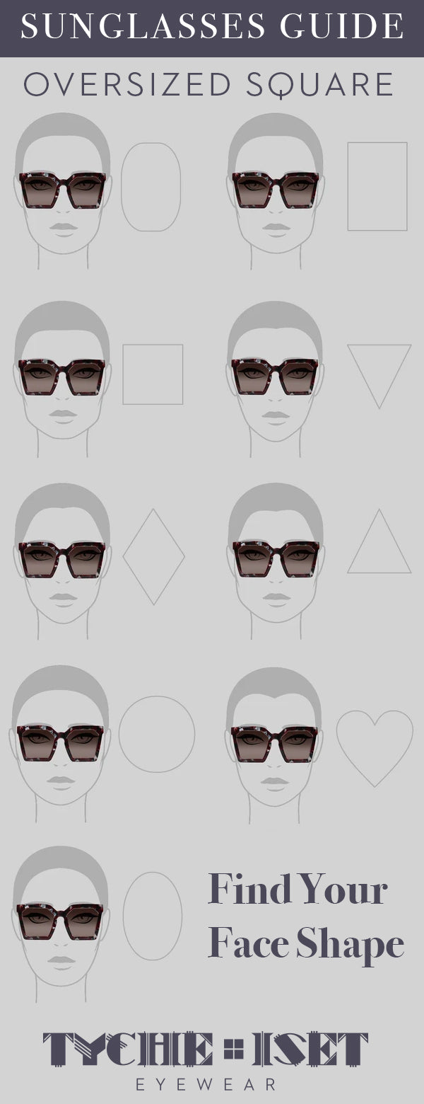 FIND YOUR FACE SHAPE -- USE OUR FACE SHAPE STYLE GUIDE TO VIEW HOW THE GLASSES MAY LOOK ON YOU. BLUE MARBLE OVERSIZED SQUARE UNISEX SUNGLASSES, GOLD METAL DETAILS. BLUE GREY GRADIENT LENS. ART DECO DESIGN, LIMITED EDITION. DESIGNER EYEWEAR, LUXURY SUNGLASSES. CELEBRITY SUNGLASSES. FEMALE ENTREPRENEUR.
