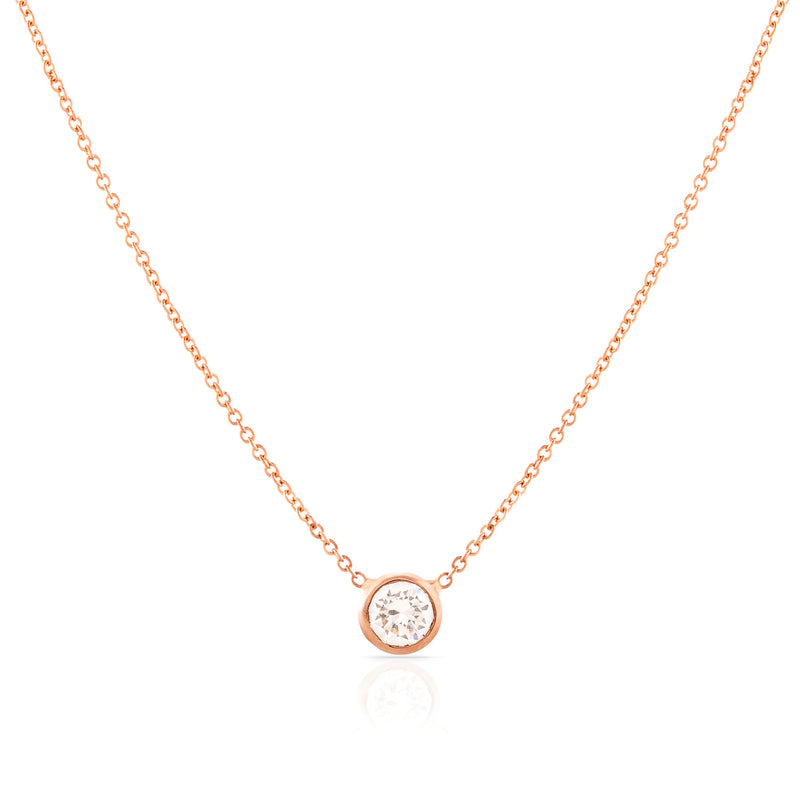 Round Brilliant Diamond Necklace – SMITH + MARA