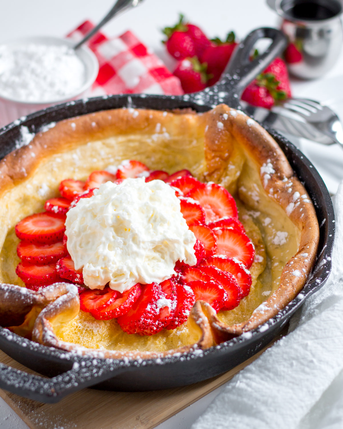 Dutch Baby Protein Pancake