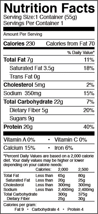 Nutrition Facts