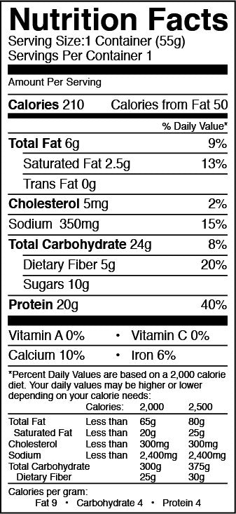 Nutrition Facts