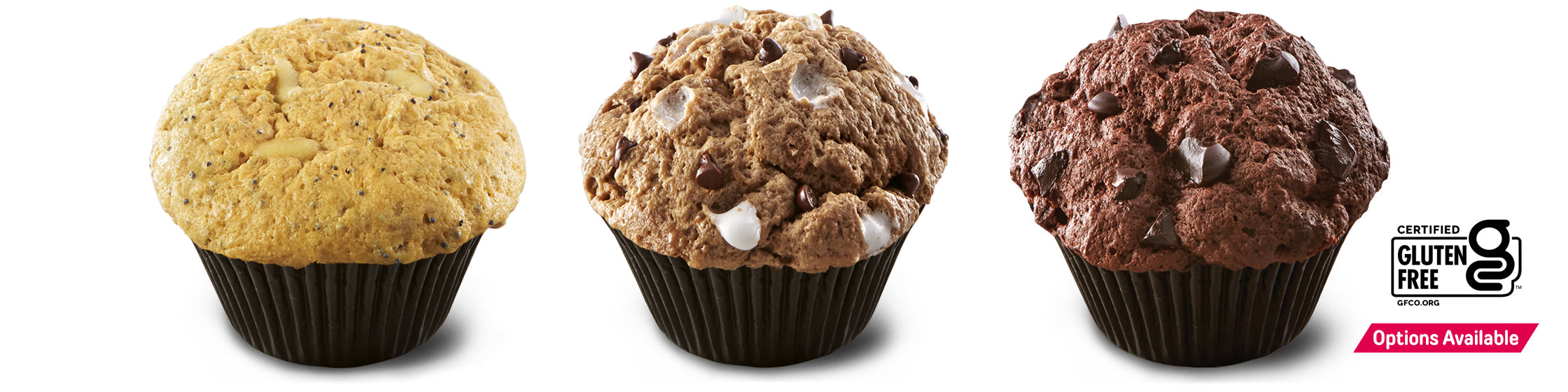 FlapJacked Mighty Muffin® with Certified Gluten-Free Options Available