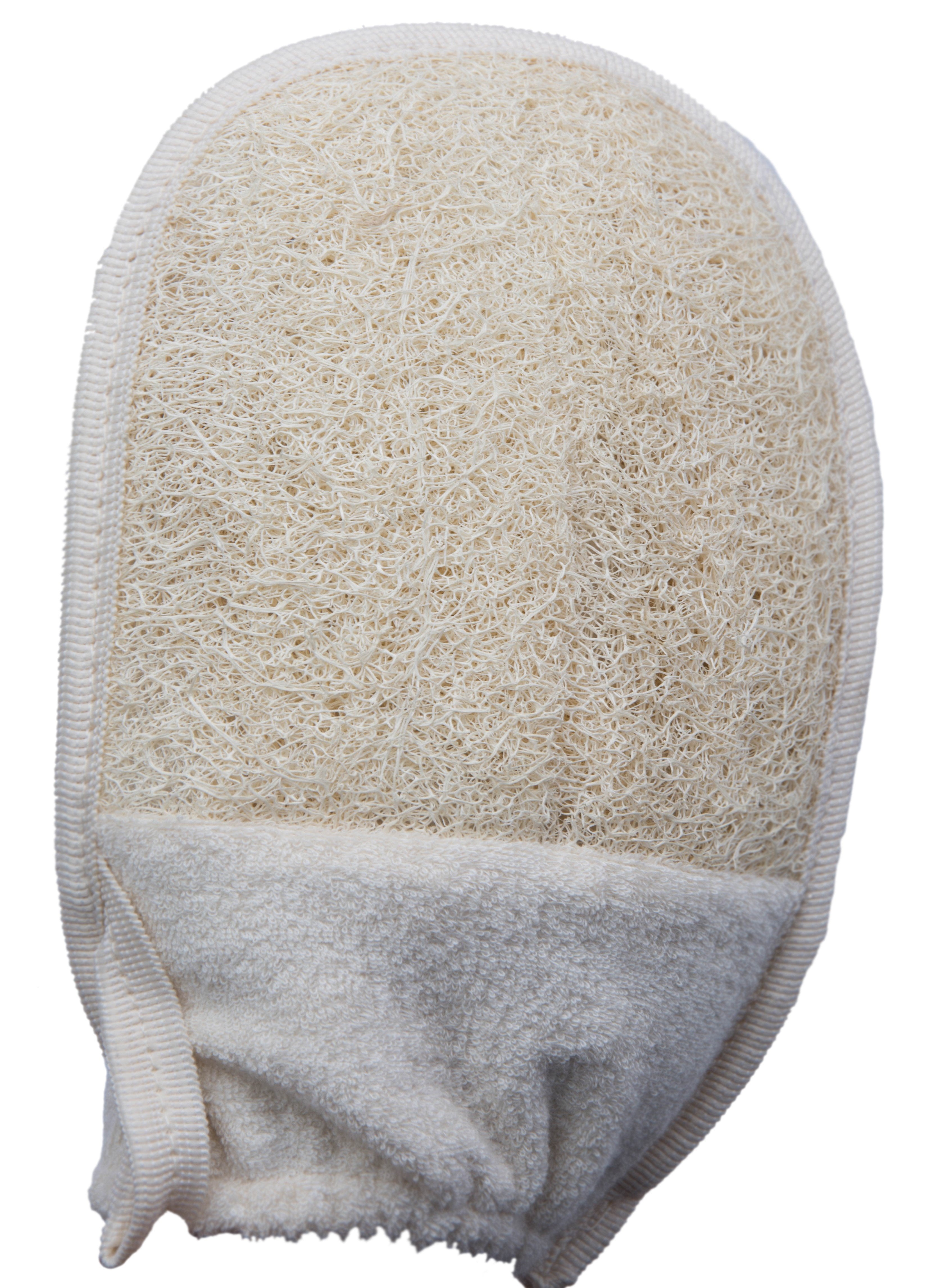 Exfoliating Loofah Glove / Pad 2 Pack 100 Natural SPA Beauty Egyp