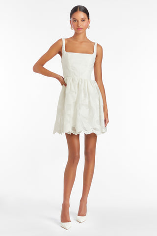 Shop Amanda Uprichard Gracelyn Dress In White