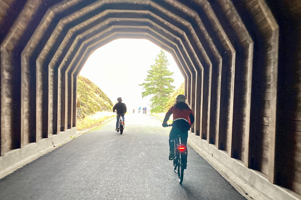 Mosier Twin Tunnels on Historic Columbia Highway Bike Trail
