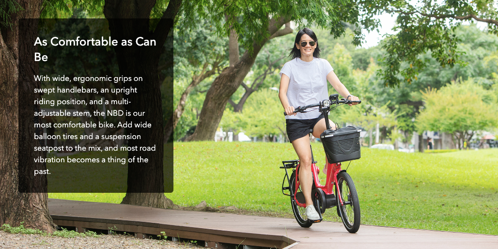 Tern NBD Electric Compact Cargo Bike Features