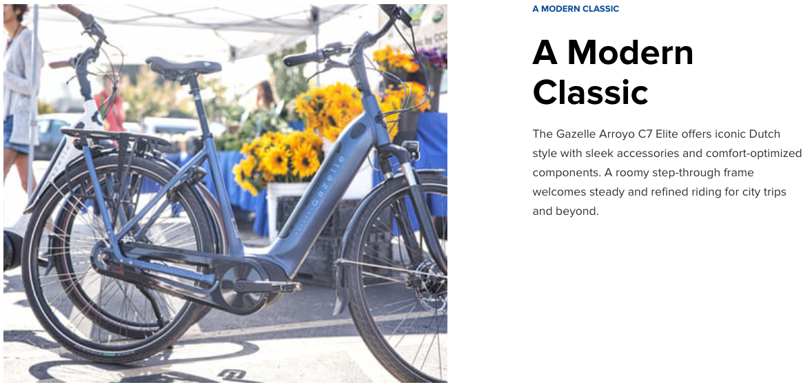 Gazelle Arroyo C7 HMB Elite E-Bike - A Modern Classic