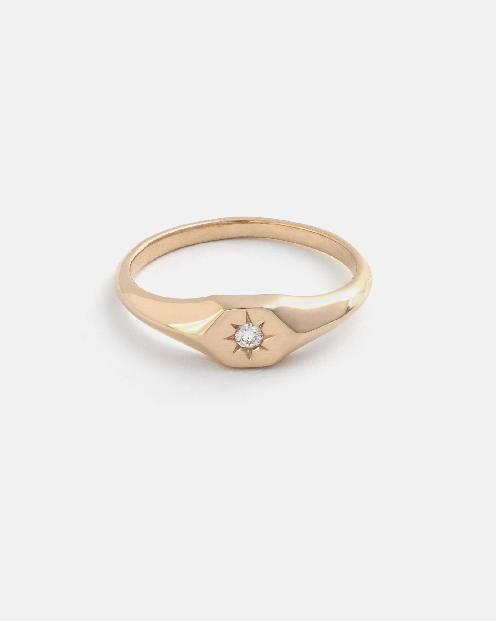 Astrale Ring in 14k Yellow Gold | MYEL Design