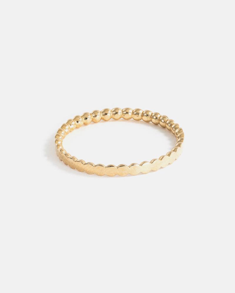 Mini Signet Ring in 14k Yellow Gold | MYEL Design