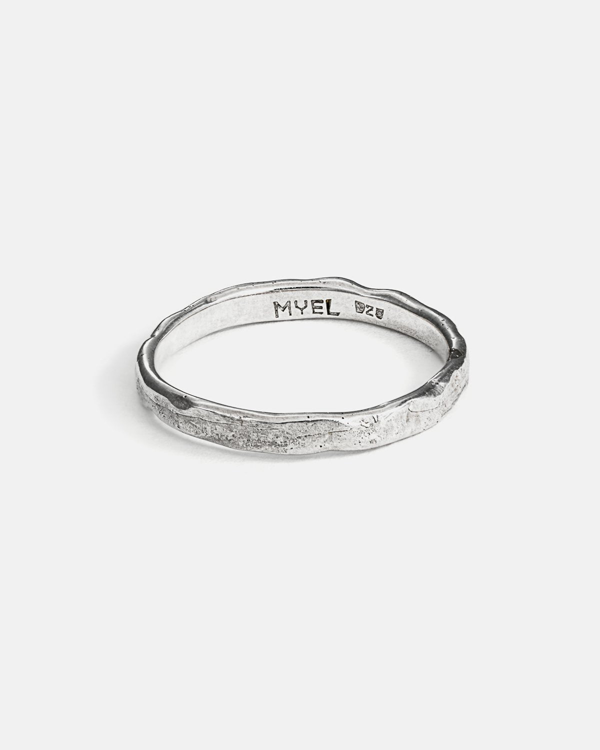 Thin Forge Band in Silver | MYEL Design