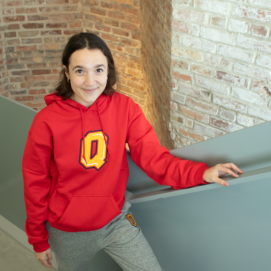 Crewneck Fleece with Q – Queen's Q Shop