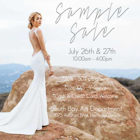 Katie May Wedding  Gown  Sample  Sale  Katie May