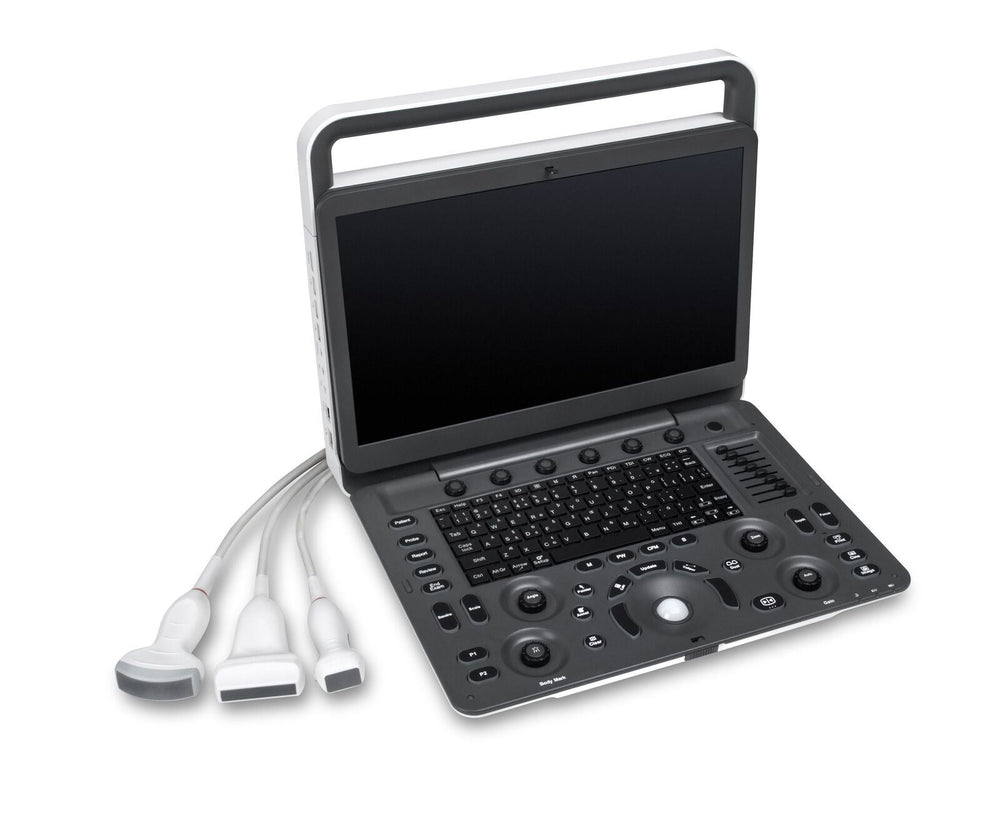 
                  
                    SonoScape A6V Expert (E1V) Veterinary Ultrasound - Rectal probe, Trolley, Bag
                  
                