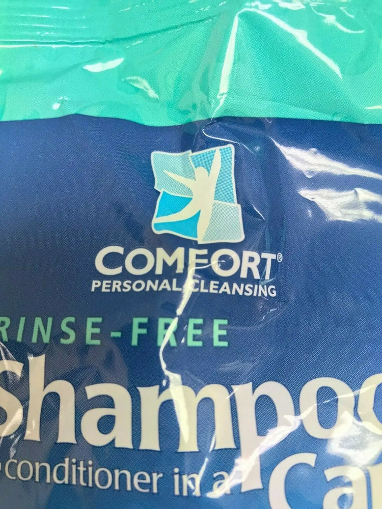 comfort personal cleansing shampoo cap