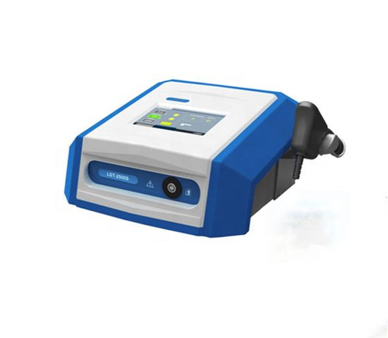 Extracorporeal shockwave therapy machine for horses