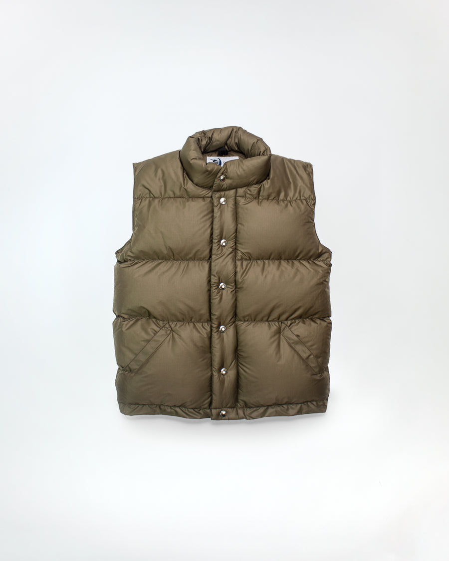 Down Italian Vest 700 fill goose down by Crescent Down Works