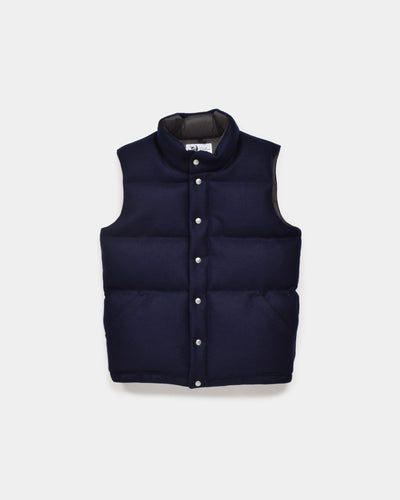 Down Italian Vest 700 fill goose down by Crescent Down Works