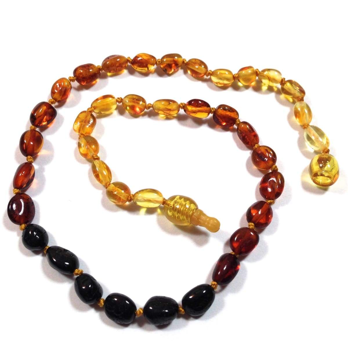 rainbow baltic amber necklace