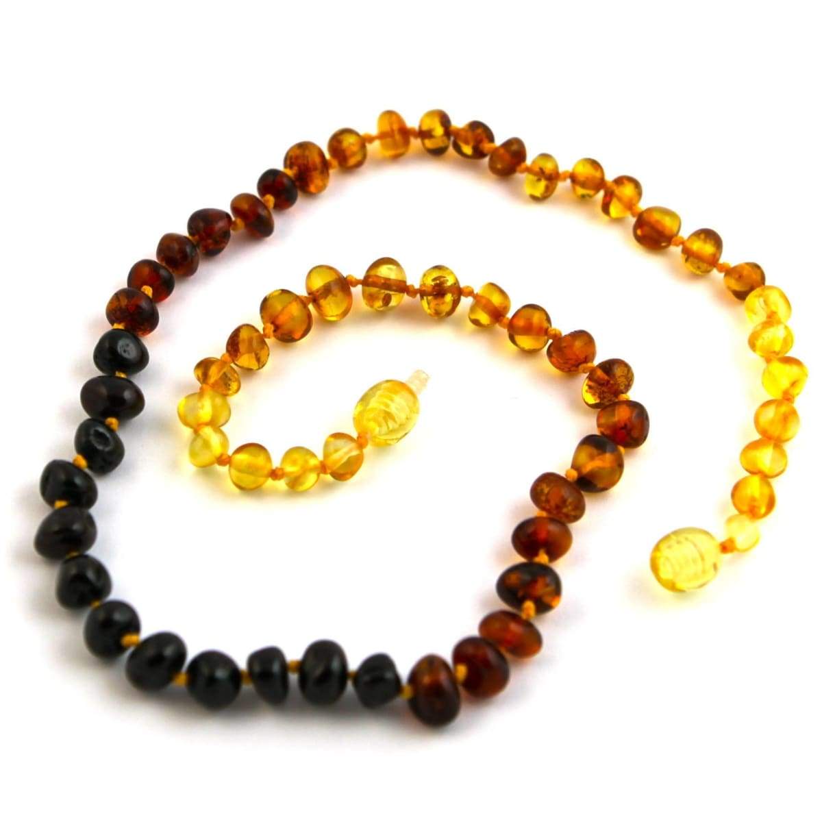 rainbow baltic amber necklace