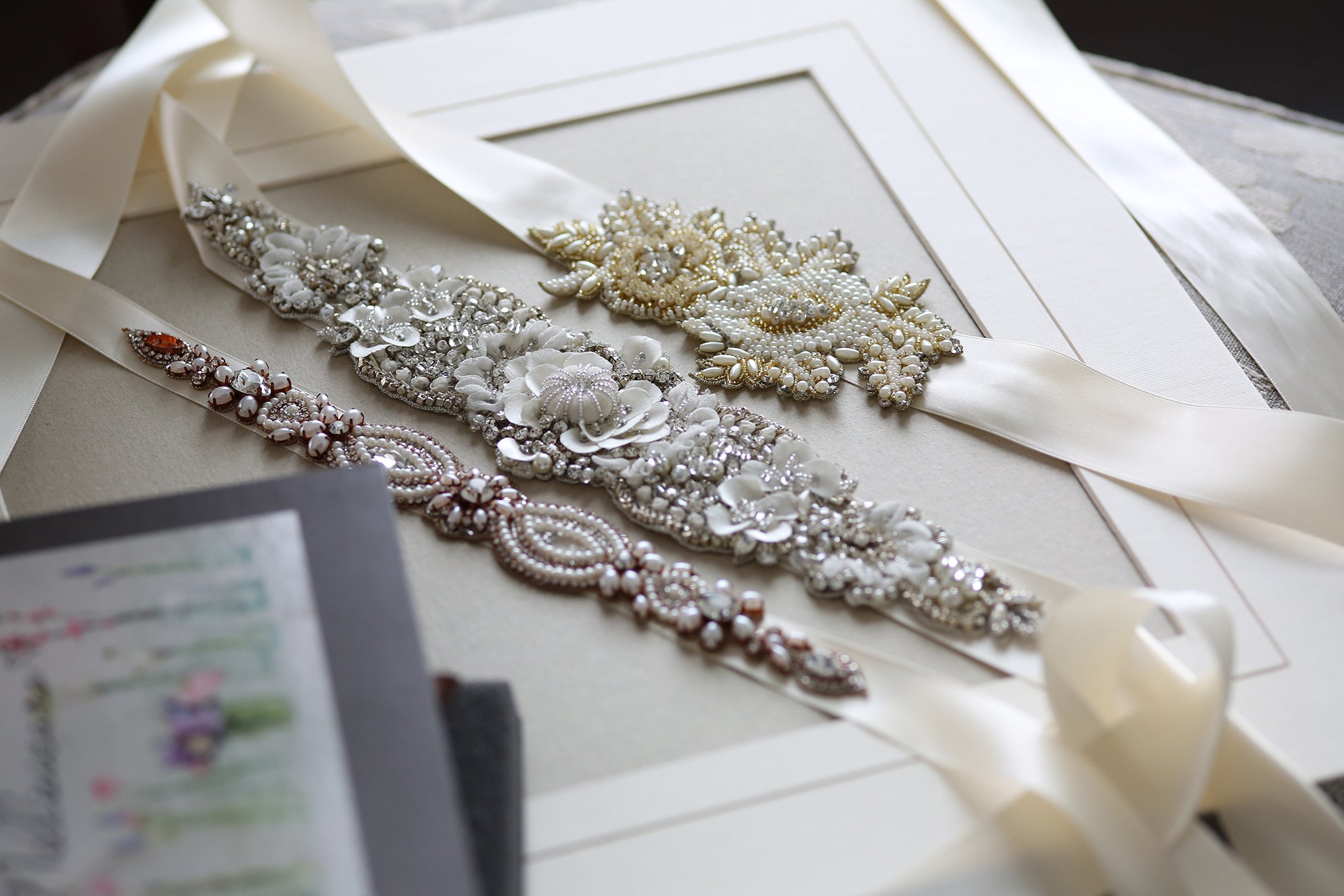 bridal belts and sashes