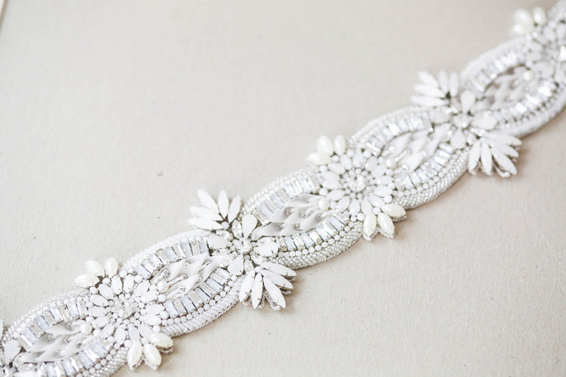 wedding belts for lace dress