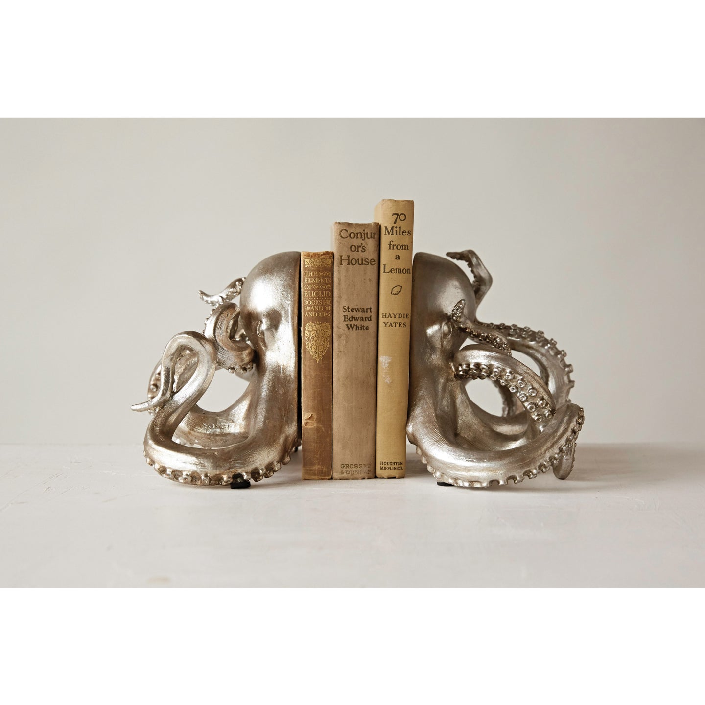 Octopus Bookends, Pair