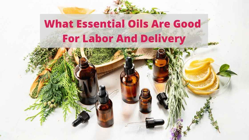 essential oils with herbs and flowers