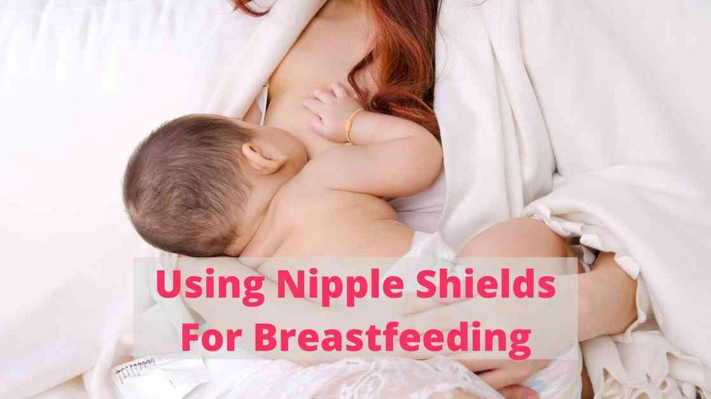 mom comfortably breastfeeding baby