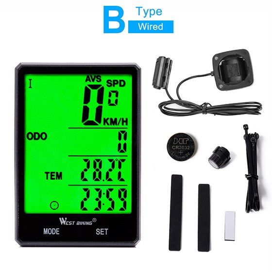 wired bike speedometer