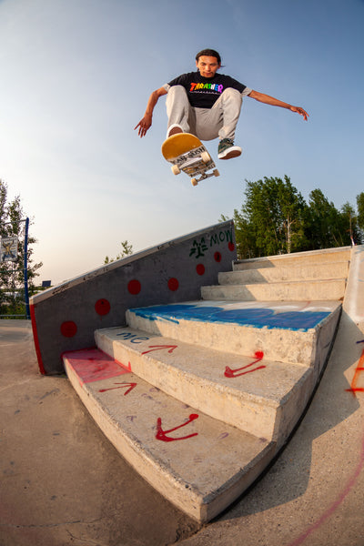 Julian with a fat fs pop shuv