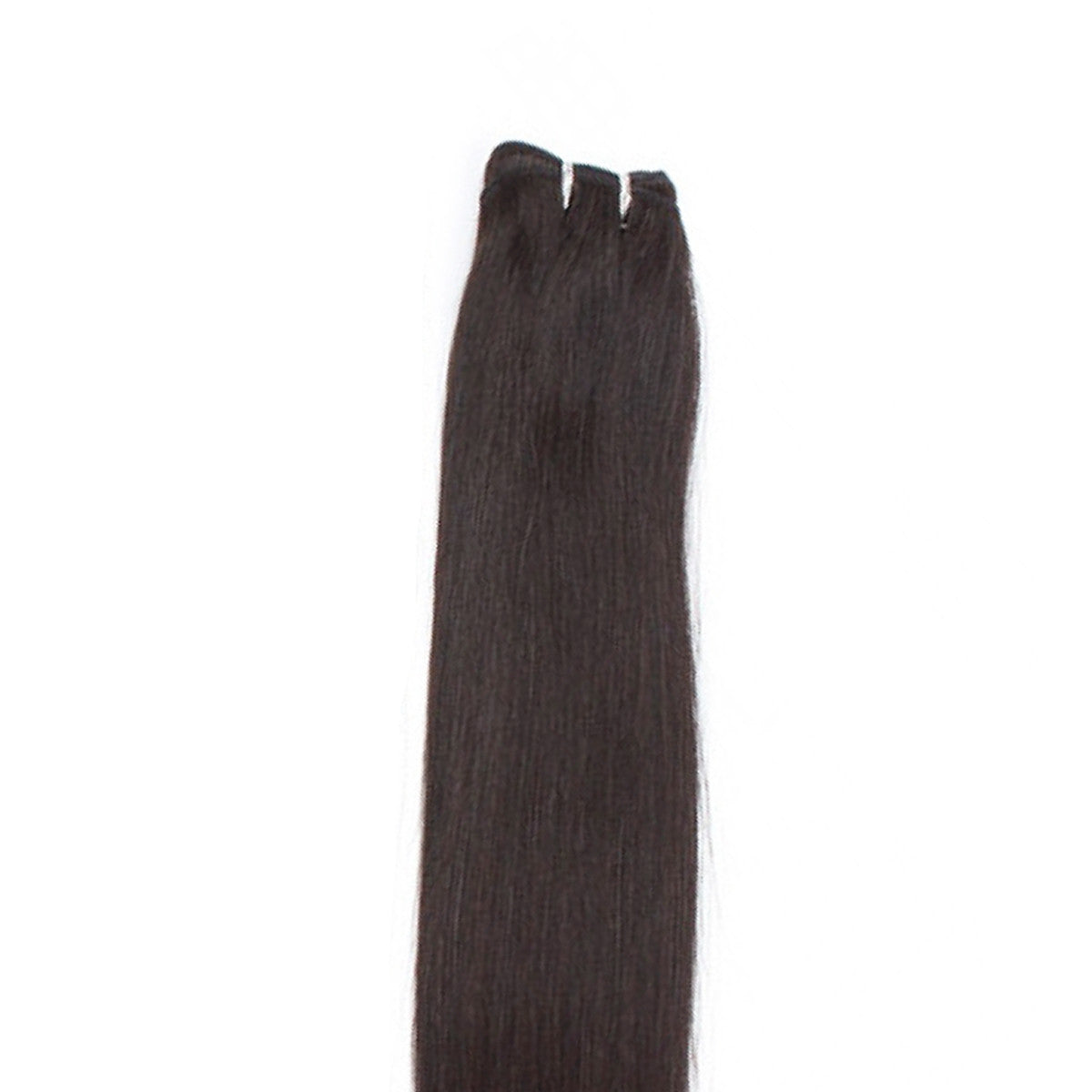 21" Clip In Remy Hair Extensions: Darkest Brown No. 2