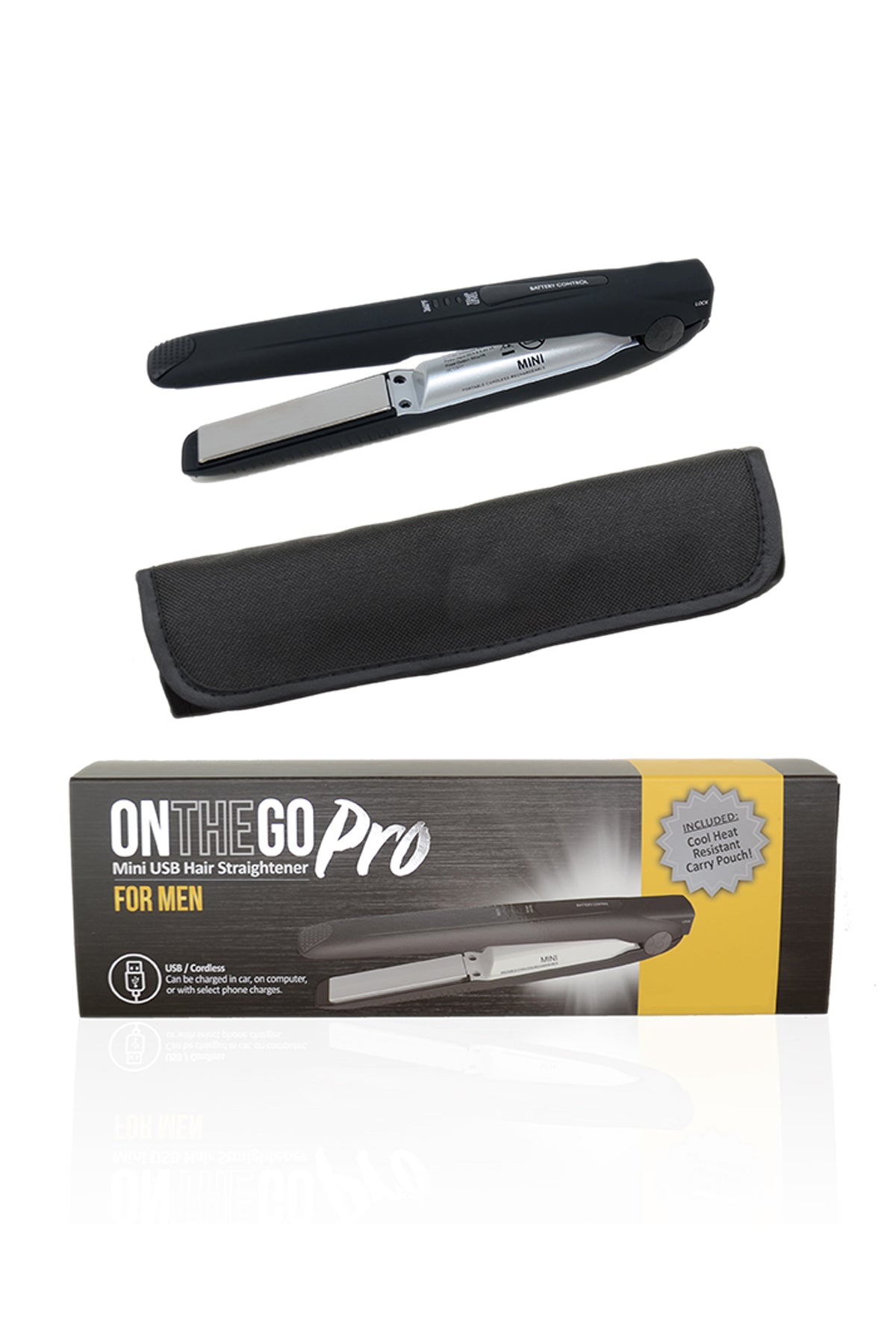 Mini Cordless Hair Iron ON THE GO For MEN