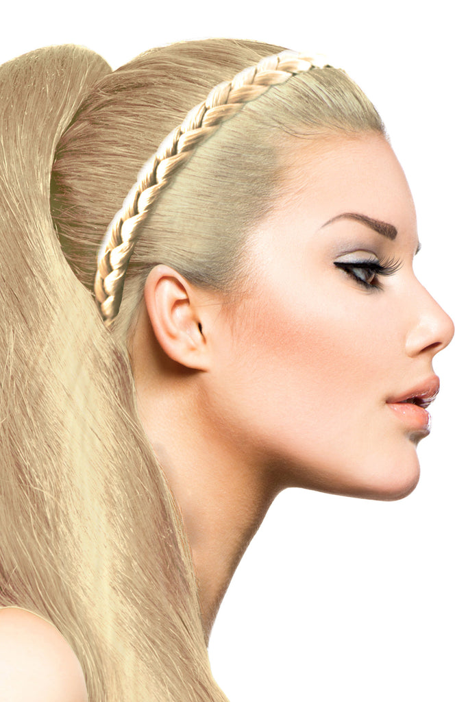 Braided Headband Platinum Blonde