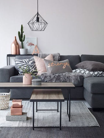 Clean, crisp, and breathtakingly simply, the Scandinavian still remains as a top style in this year's living room interior.